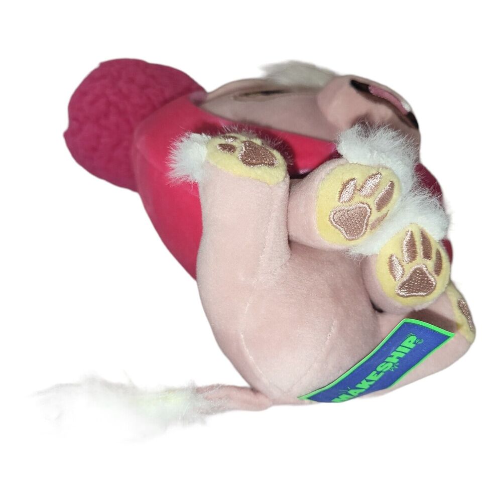 Makeship Plush Holly's Amazing Journey Pink Puppy Dog Stuffed Animal 243 2022 9" - Picture 8 of 14
